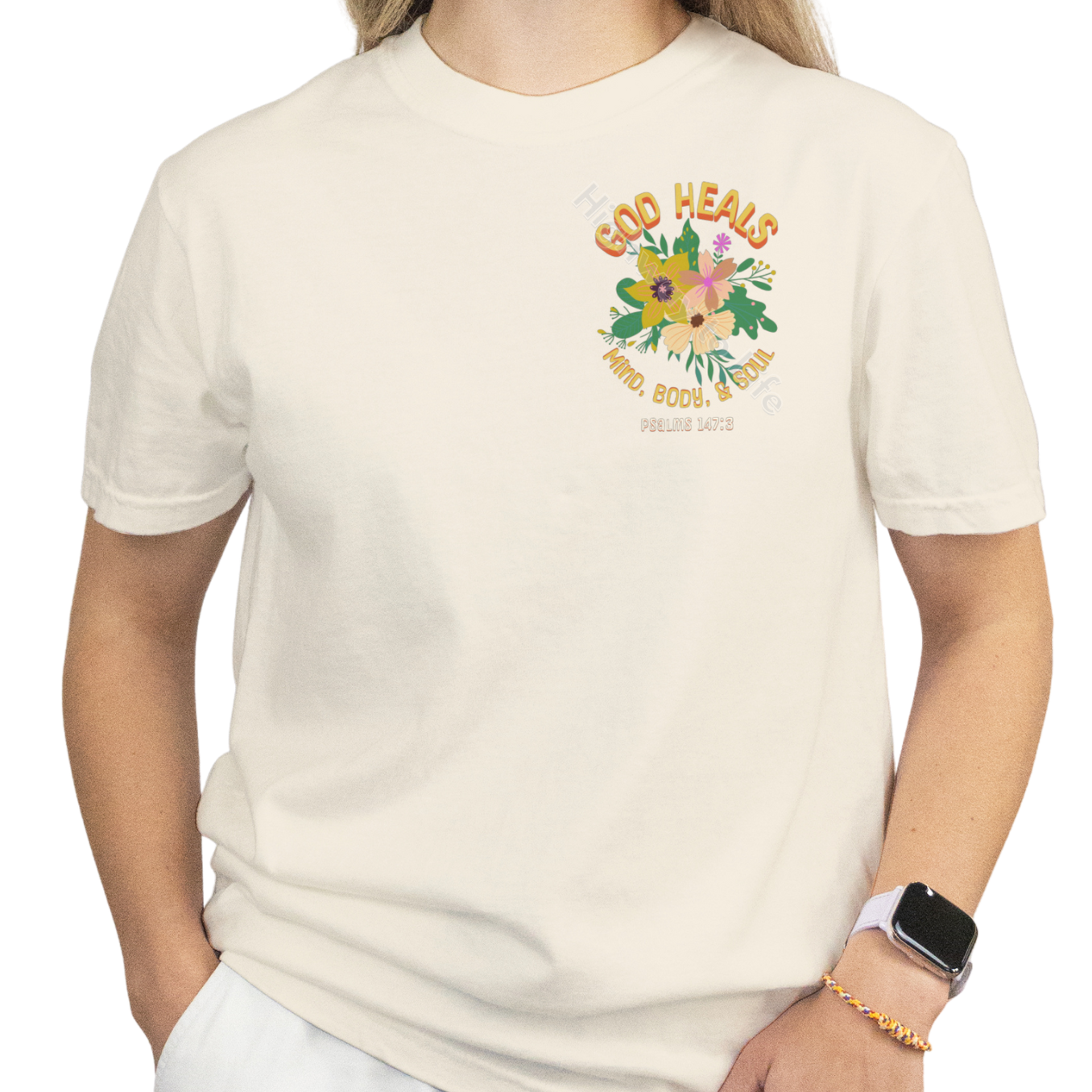 God heals (mind, body, soul), T-shirt