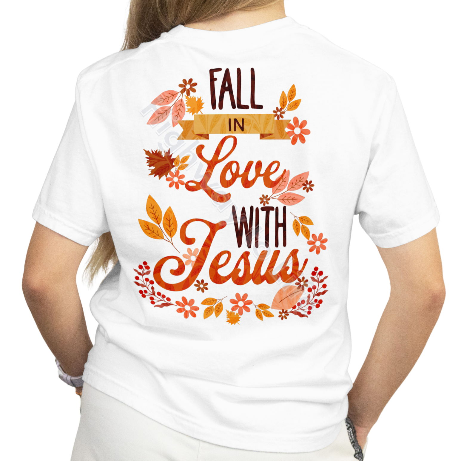Fall in love with Jesus, T-shirt