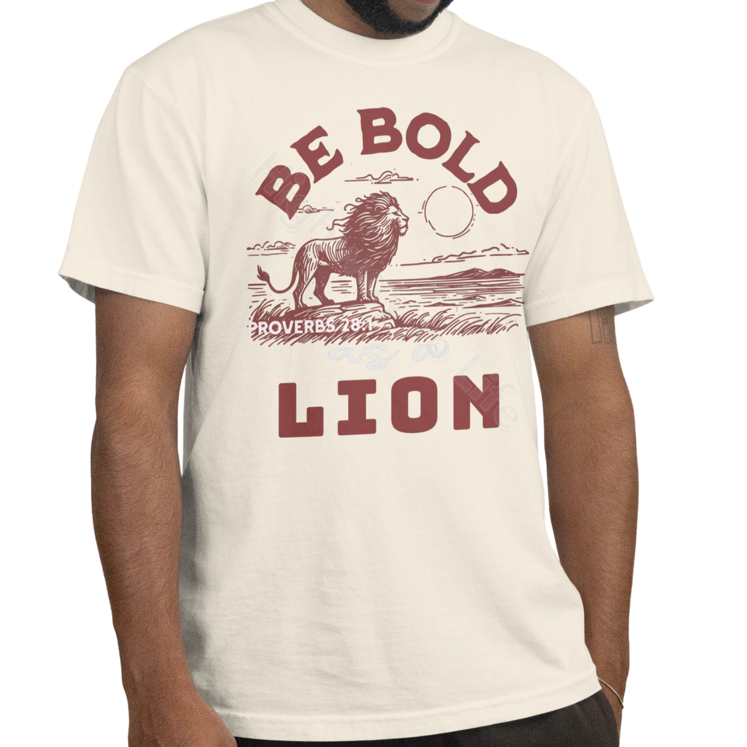 Be Bold as a Lion, T-shirt